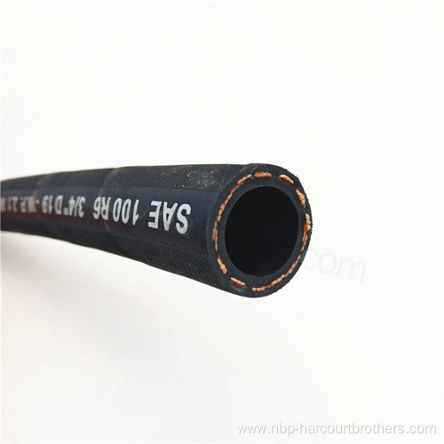 SAE 100 R6 Oil Air Water Hydraulic Hose Textile Rubber Hose